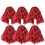 Cheerleader Hand Flower Props Red 6 pcs 1