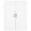Berkfield Highboard White 69.5x34x180 cm Engineered Wood 6