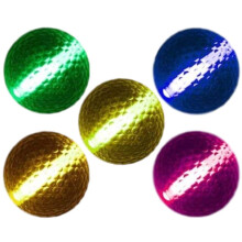 1 enhet glødepinne golfball assorterte farger