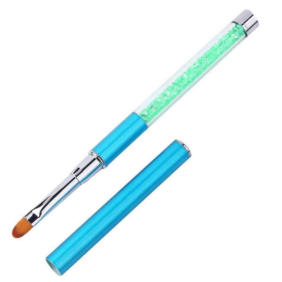 Nail Art Brush Set with Crystal Carving Pens, Precision Dotting and Painting Tools for Manicure