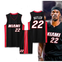 Jimmy Butler Miami Heat Nr 22 Baskettröja - Klassisk Svart med