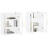 Berkfield Wall Mounted Cabinets 2 pcs White Engineered Wood 3