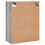 Berkfield Wall Mounted Cabinets 2 pcs Grey Sonoma Engineered Wood 8