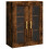 Berkfield Wall Mounted Cabinets 2 pcs Smoked Oak Engineered Wood 5