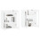 Berkfield Wall Mounted Cabinets 2 pcs White Engineered Wood 3