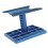 Adjustable Aluminum RC Car  Stand with 360 Rotating Platform and Tool Tray – Blue 5