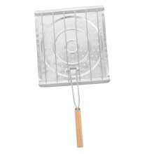 Stainless Steel Grill Rack with Even Heat Circulation, Nonstick Surface for BBQ Camping and Stovetop Cooking