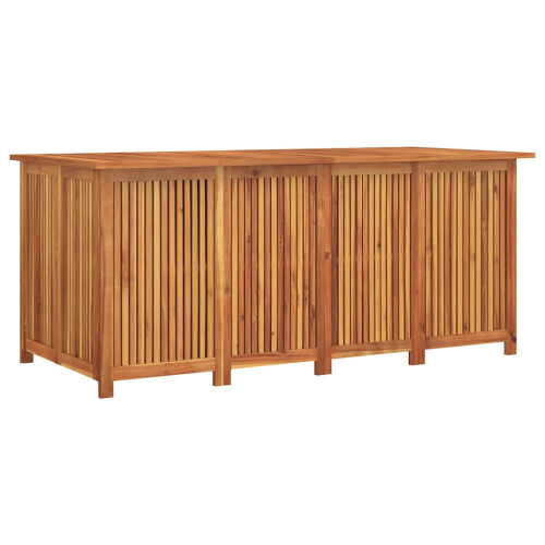 Berkfield Garden Storage Box 175x80x75 cm Solid Wood Acacia 1