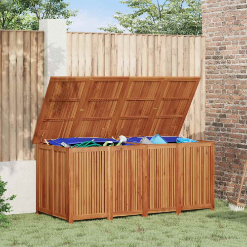 Berkfield Garden Storage Box 175x80x75 cm Solid Wood Acacia 2