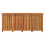 Berkfield Garden Storage Box 175x80x75 cm Solid Wood Acacia 6