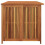 Berkfield Garden Storage Box 175x80x75 cm Solid Wood Acacia 8