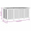 Berkfield Garden Storage Box 175x80x75 cm Solid Wood Acacia 11