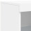 Berkfield Sideboards with LED Lights 3 pcs White Engineered Wood 11