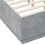 Berkfield Bed Frame without Mattress Concrete Grey 120x190 cm Small Double 7