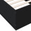 Berkfield Bed Frame without Mattress Black 75x190 cm Small Single 7