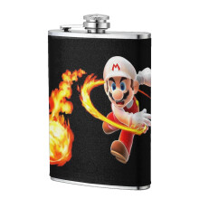 Mario8oz Stalowy termos dla mężczyzn i kobiet Anime Cartoon Przenośny
