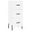 Berkfield Highboard White 34.5x34x180 cm Engineered Wood 5