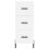 Berkfield Highboard White 34.5x34x180 cm Engineered Wood 6