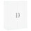 Berkfield Highboard White 69.5x34x180 cm Engineered Wood 5
