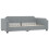 Berkfield Daybed with Mattress Light Grey 90x190 cm Fabric 3