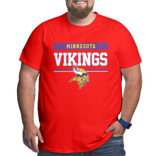 Léine Spóirt na bhFear Vikings le Lógó Peile
