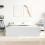 Berkfield Bed Frame without Mattress White 135x190 cm Double 3