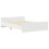 Berkfield Bed Frame without Mattress White 135x190 cm Double 4