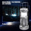 Solar camping lantern with fan and power bank 1 pack 8