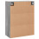 Berkfield Wall Mounted Cabinets 2 pcs Grey Sonoma Engineered Wood 8