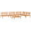 Berkfield 5 Piece Garden Pallet Sofa Set Solid Wood Acacia 2