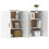 Berkfield Wall Mounted Cabinets 2 pcs White Engineered Wood 4