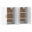 Berkfield Wall Mounted Cabinets 2 pcs White Engineered Wood 5