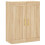 Berkfield Wall Mounted Cabinets 2 pcs Sonoma Oak Engineered Wood 5