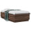 Berkfield Bed Frame without Mattress Brown Oak 75x190 cm Small Single 2