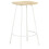 Berkfield Bar Stools 4 pcs Solid Mango Wood 2