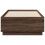 Berkfield Bed Frame without Mattress Brown Oak 75x190 cm Small Single 4