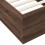 Berkfield Bed Frame without Mattress Brown Oak 75x190 cm Small Single 7