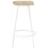 Berkfield Bar Stools 4 pcs Solid Mango Wood 5