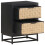 Berkfield Bedside Cabinet 40x30x50 cm Solid Mango Wood 3