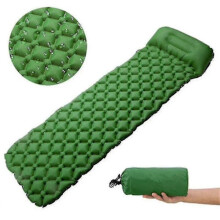Ultralight Sleeping Pad with Built-in Pillow Inflatable Camping for