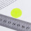 50 Segnalini a sfera trasparenti in plastica (gialli) 5