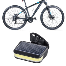 Solar Bicycle Rear Light USB Charging Waterproof 1pc