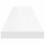 Berkfield Floating Wall Shelf White 120x23.5x3.8 cm MDF 7