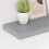 Berkfield Floating Wall Shelf Grey 60x23.5x3.8 cm MDF 4