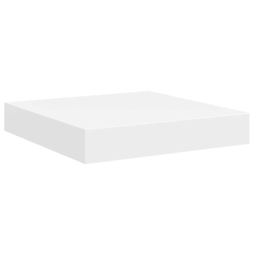 Berkfield Floating Wall Shelf White 23x23.5x3.8 cm MDF 1