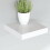 Berkfield Floating Wall Shelf White 23x23.5x3.8 cm MDF 4