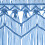 Berkfield Macrame Curtain Blue 140x240 cm Cotton 4
