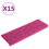Berkfield Stair Mats 15 pcs 65x21x4 cm Pink Rectangular Edge 2