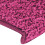 Berkfield Stair Mats 15 pcs 65x21x4 cm Pink Rectangular Edge 6