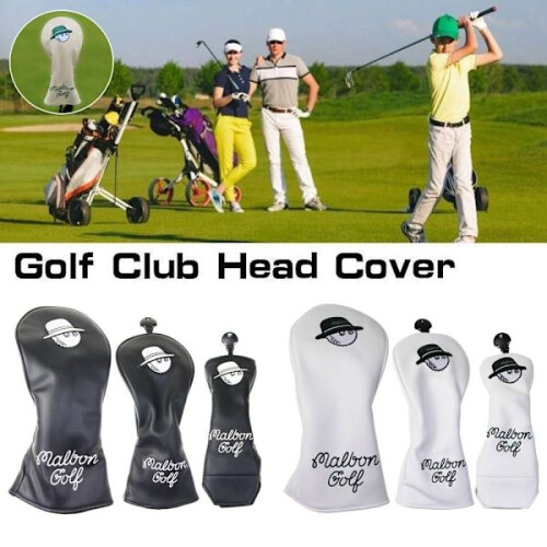 Golfütő fejvédő, golf fa borítás, FEHÉR DRIVER TAKARÓ, DRIVER Fehér 2